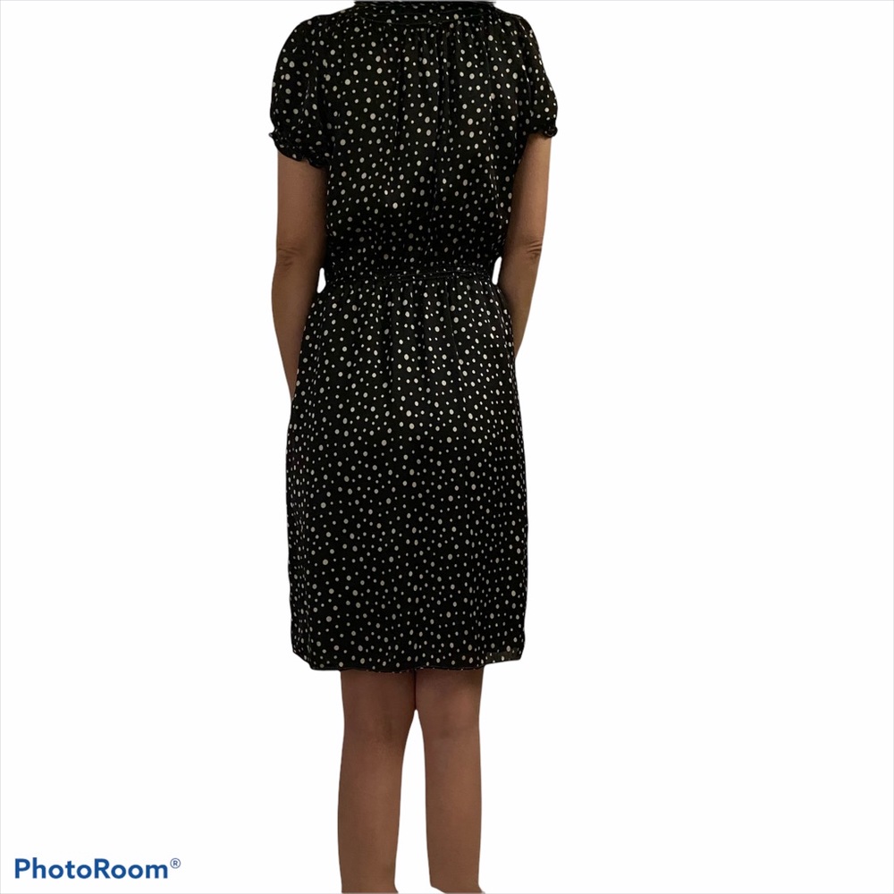 Max Studio Dress Black/ White Polka Dots Sz. SMALL - Picture 4 of 12